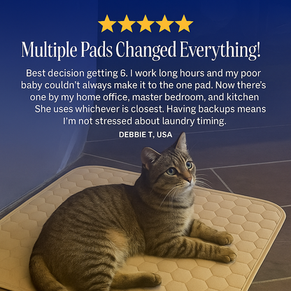KittyPad™ - The Last Pee Pad You'll Get