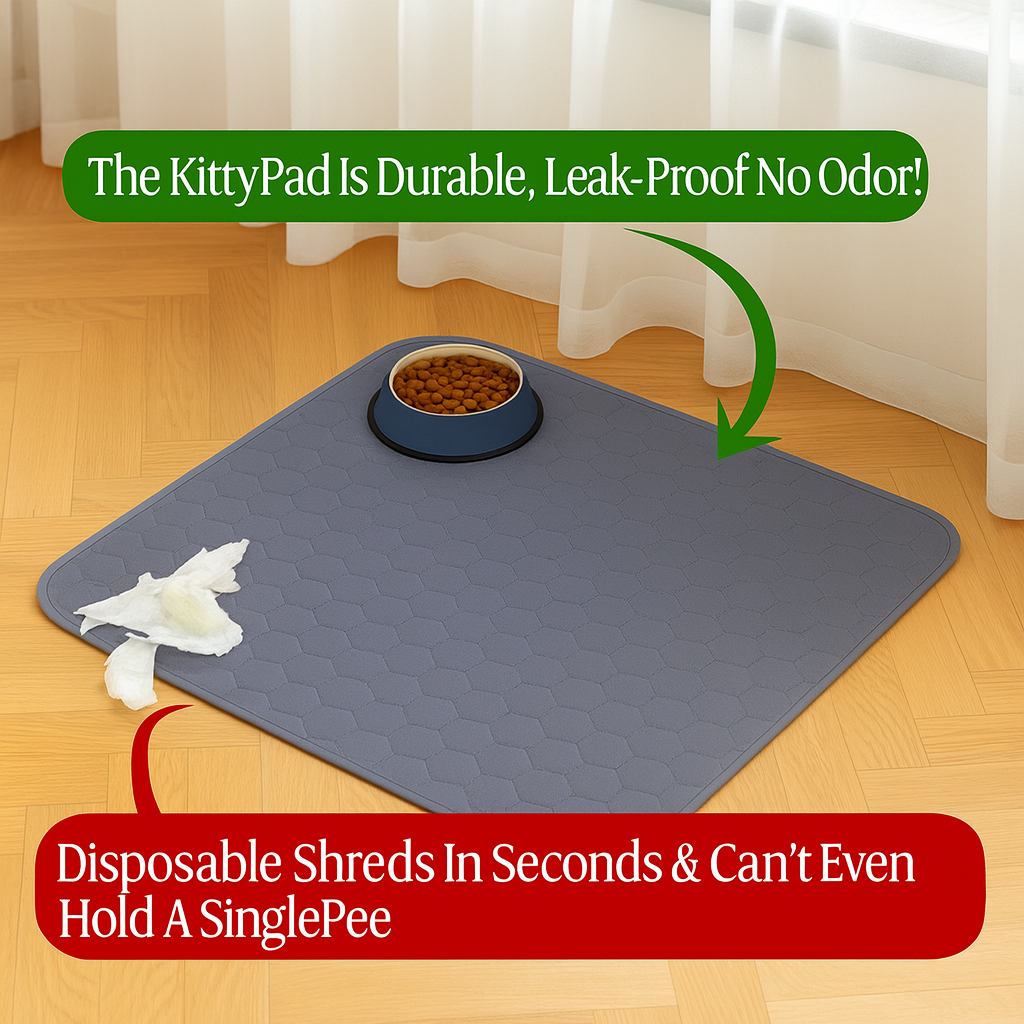 KittyPad™ - The Last Pee Pad You'll Get