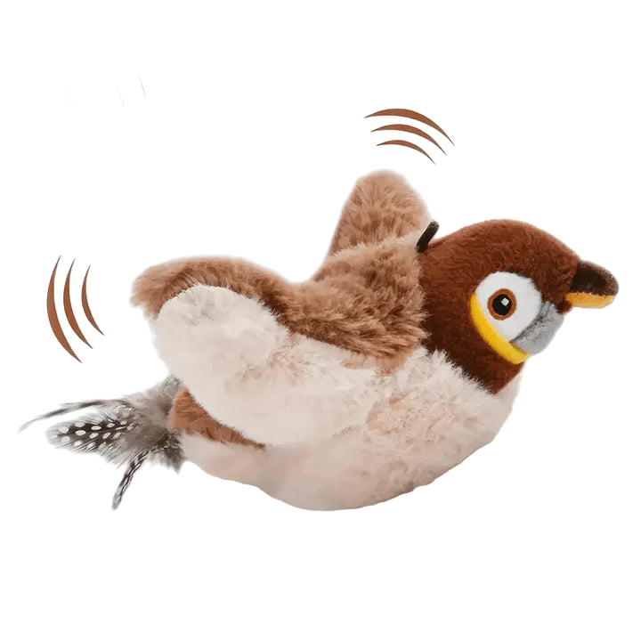 FlappyChase™ Interactive Catnip Bird Toy
